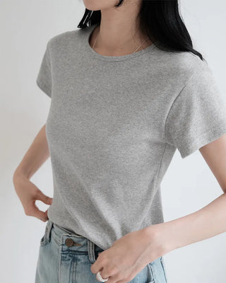 [8 colors] Basic T-shirt