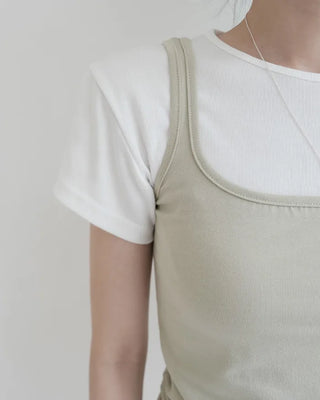 [8 colors] Basic T-shirt
