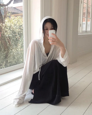 [2 colors] Sunday Flow Fit Long Skirt