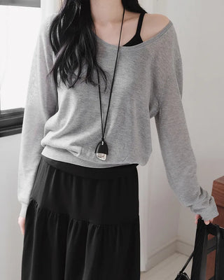 [3 colors] Detail Shirred Skirt