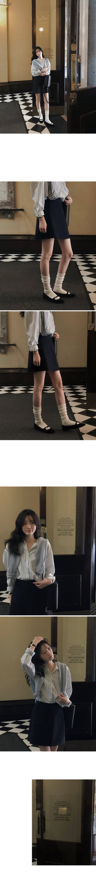 Clean Fit Mini Skirt