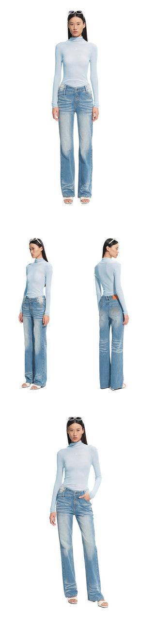 [NAWS] v waist jeans