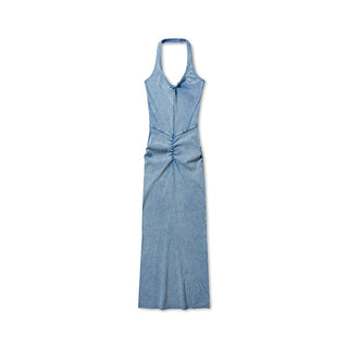 [NAWS] denim suspender dress