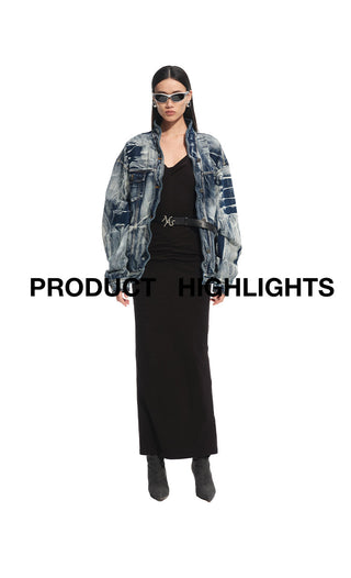 [NAWS] halter V-neck dress