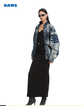 [NAWS] halter V-neck dress