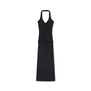 [NAWS] halter V-neck dress