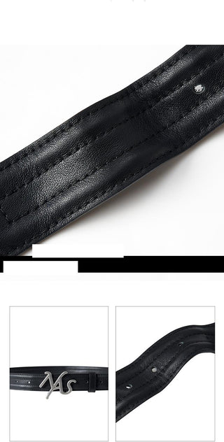 [NAWS] cowhide denim belt