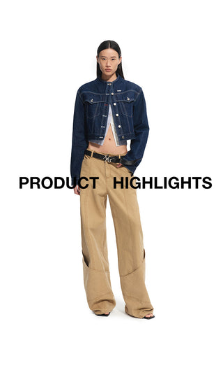 [NAWS] cowhide denim belt