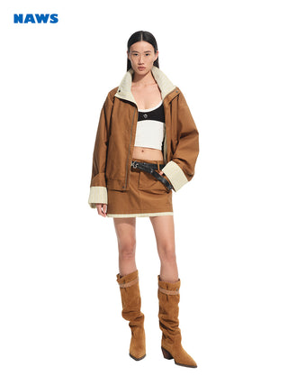 [NAWS] cowhide denim belt