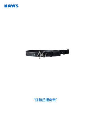 [NAWS] cowhide denim belt