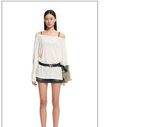 [NAWS] cowhide denim belt