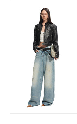 [NAWS] washed loose trousers