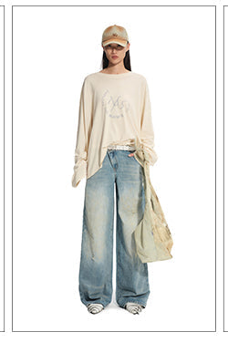 [NAWS] washed loose trousers