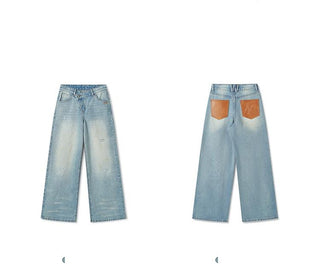 [NAWS] washed loose trousers