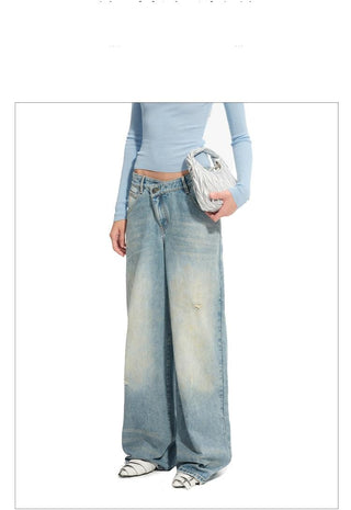 [NAWS] washed loose trousers