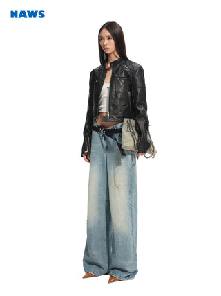 [NAWS] washed loose trousers