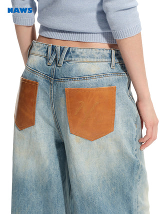 [NAWS] washed loose trousers