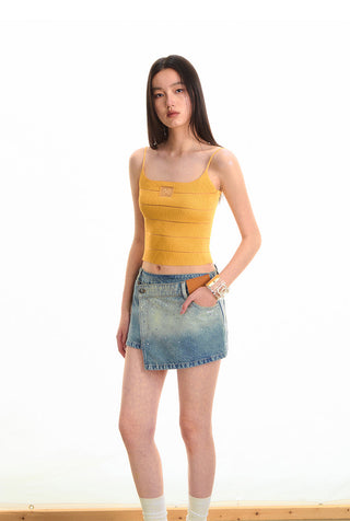 [NAWS] rhinestone galaxy skirt