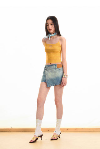 [NAWS] rhinestone galaxy skirt