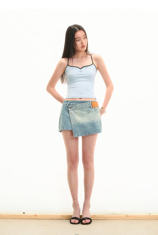 [NAWS] rhinestone galaxy skirt