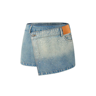 [NAWS] rhinestone galaxy skirt