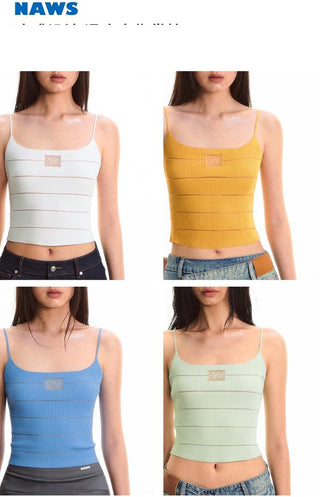 [NAWS] beaded striped camisole