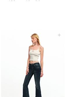 [NAWS] beaded striped camisole