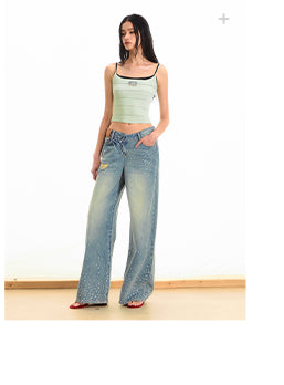 [NAWS] beaded striped camisole