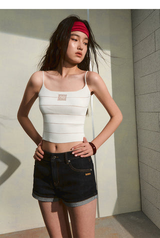 [NAWS] beaded striped camisole