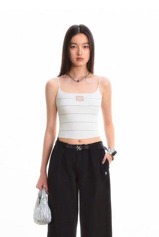 [NAWS] beaded striped camisole