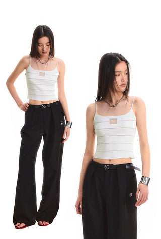 [NAWS] beaded striped camisole