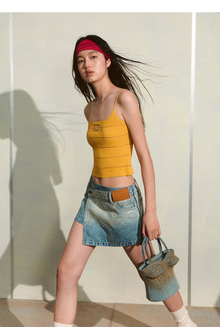 [NAWS] beaded striped camisole