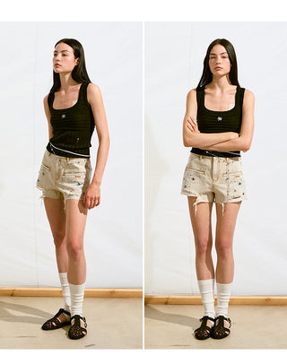 [NAWS] hollow knit camisole