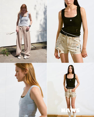 [NAWS] hollow knit camisole