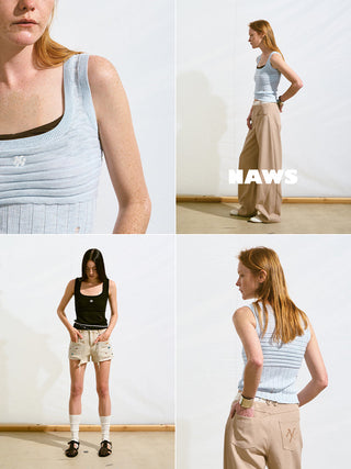 [NAWS] hollow knit camisole