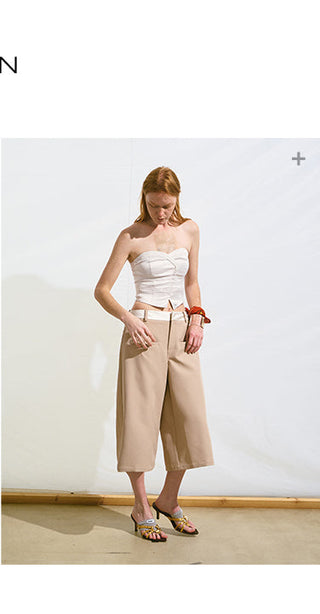 [NAWS] satin bra vest