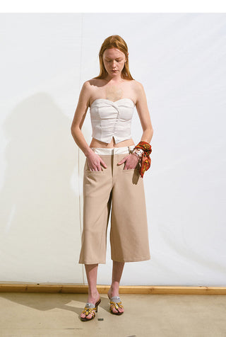 [NAWS] satin bra vest