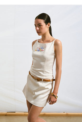 [NAWS] beaded suspender dress