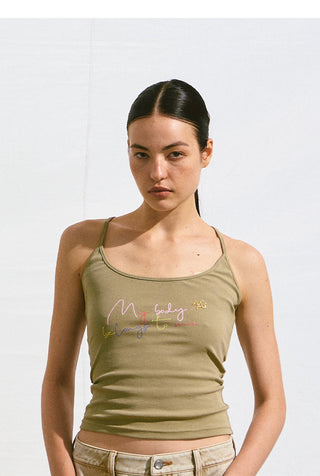 [NAWS] knitted camisole top