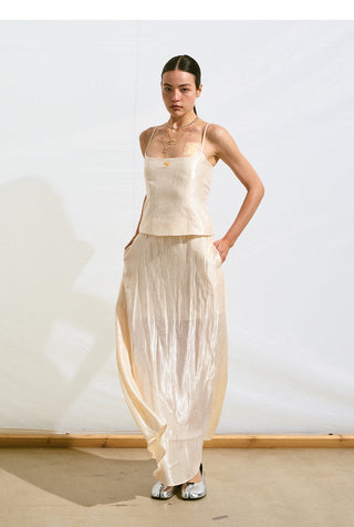 [NAWS] backless strap dress