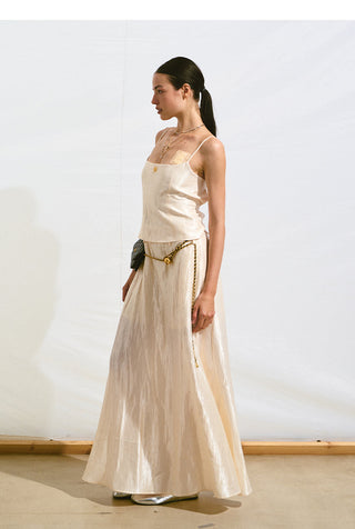 [NAWS] backless strap dress