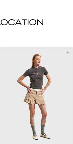 [NAWS] slim short tee