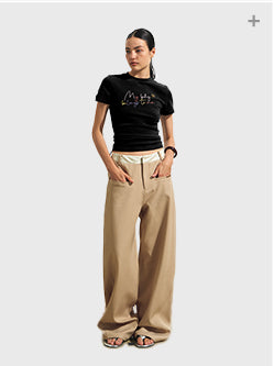 [NAWS] slim short tee