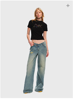 [NAWS] slim short tee