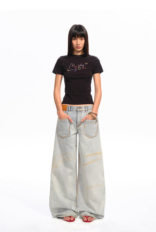 [NAWS] slim short tee