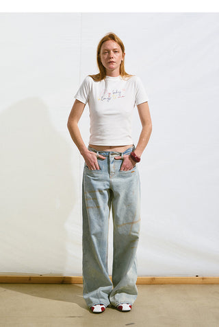 [NAWS] slim short tee