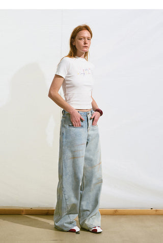 [NAWS] slim short tee