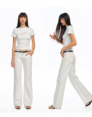 [NAWS] slim short tee