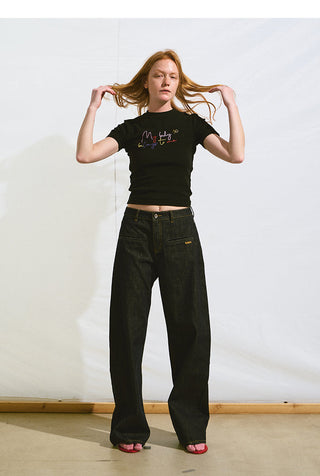 [NAWS] slim short tee