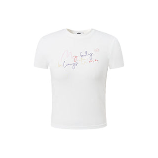 [NAWS] slim short tee